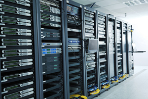 Serverraum im Datacenter Wien